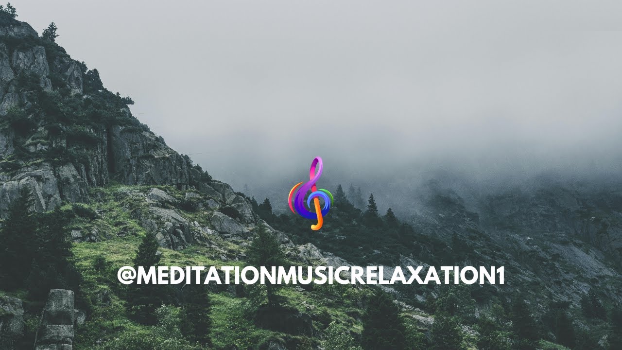 Mountain Night Sleep Relaxation Music Peaceful Forest with Water falls