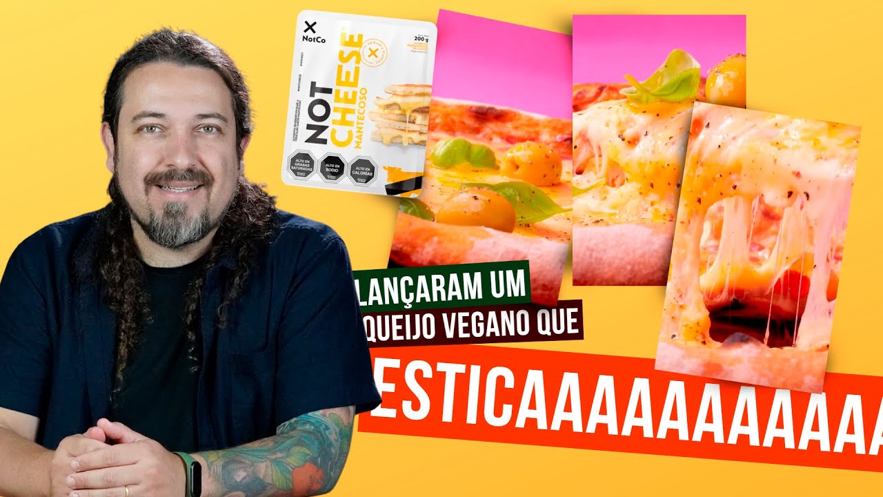 Empresa lança queijo vegano que estica, gratina e derrete