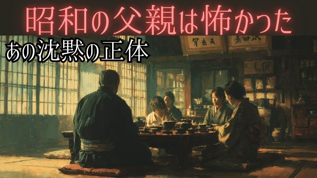 【昭和レトロ考察】昭和の父親は本当に冷たかったのか？│言葉にしなかった「家族への愛」