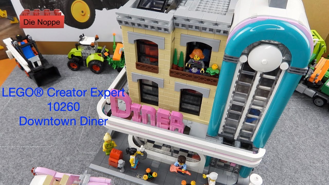 Ein schönes Haus mit zu wenigen Fliesen - LEGO® Creator Expert 10260 Downtown Diner