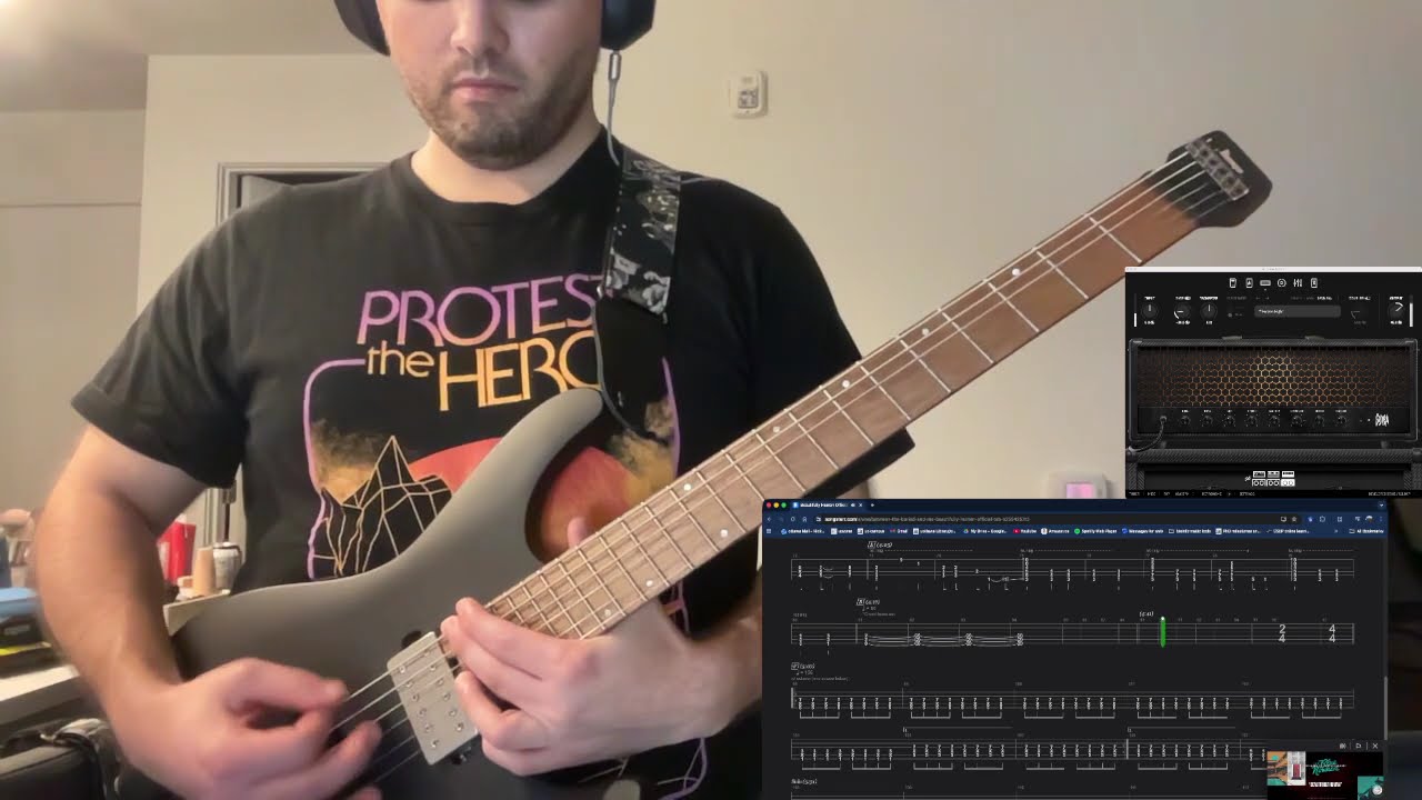 Between The Buried and Me - Beautiful Humanity - Guitar Cover