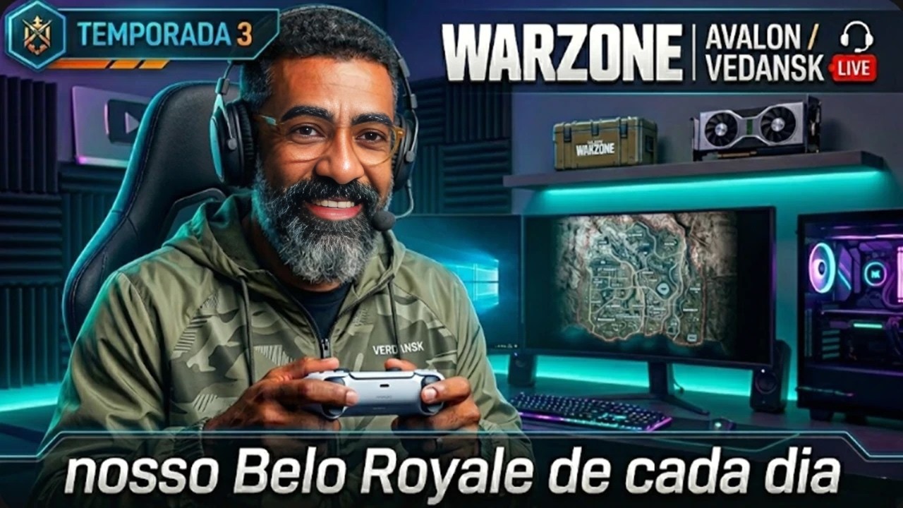 RTX 5080 WARZONE CUSPINDO FPS: HOJE TEM SEASON 3 VERDANSK / AVALON #8