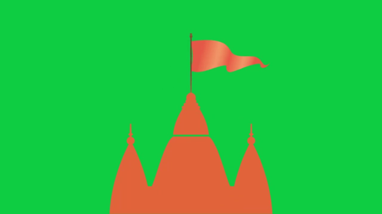 Ram Mandir Ayodhya Illustration | Cultural Heritage Design
