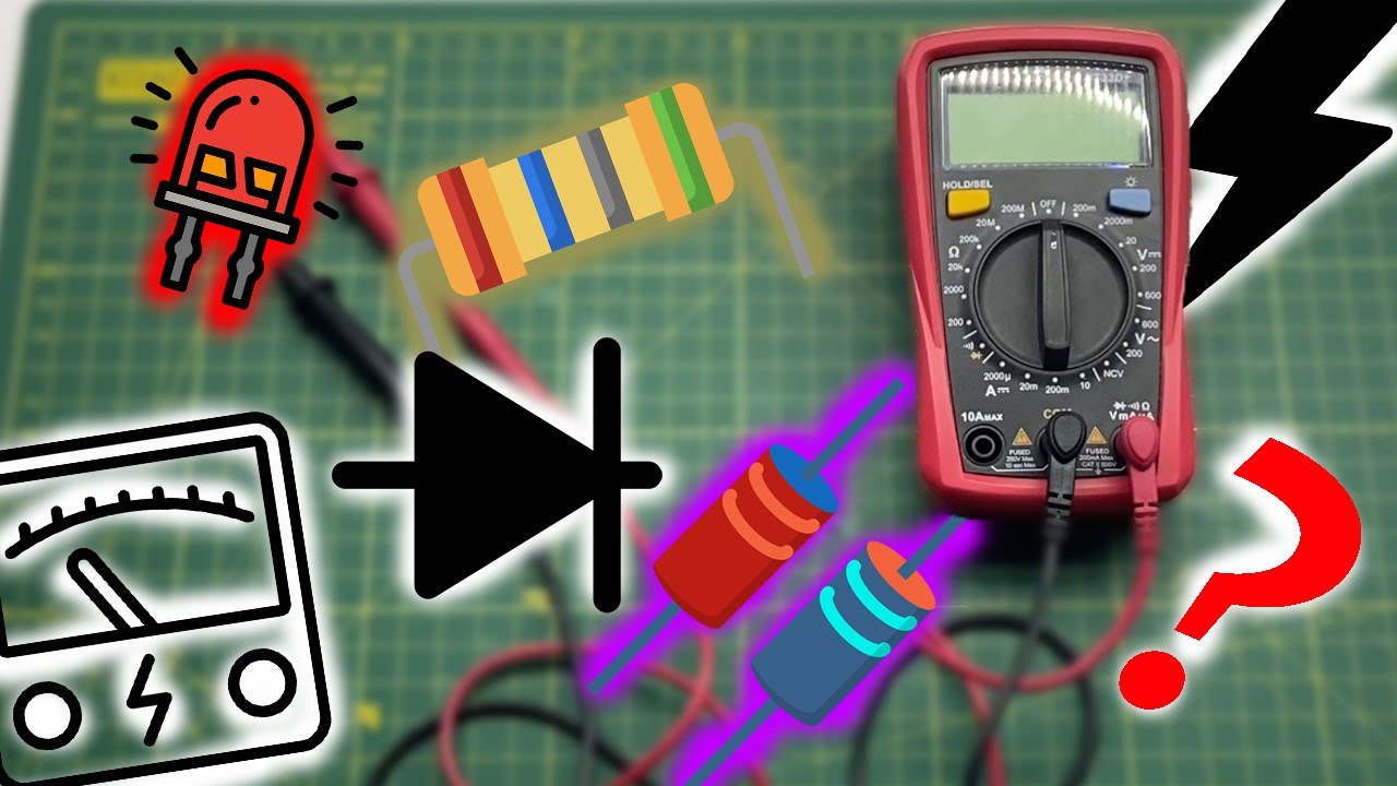 Multimetre İle Nasıl Ölçüm Yapılır? | Volt, Amper, Ohm, Diyot Ölçümü