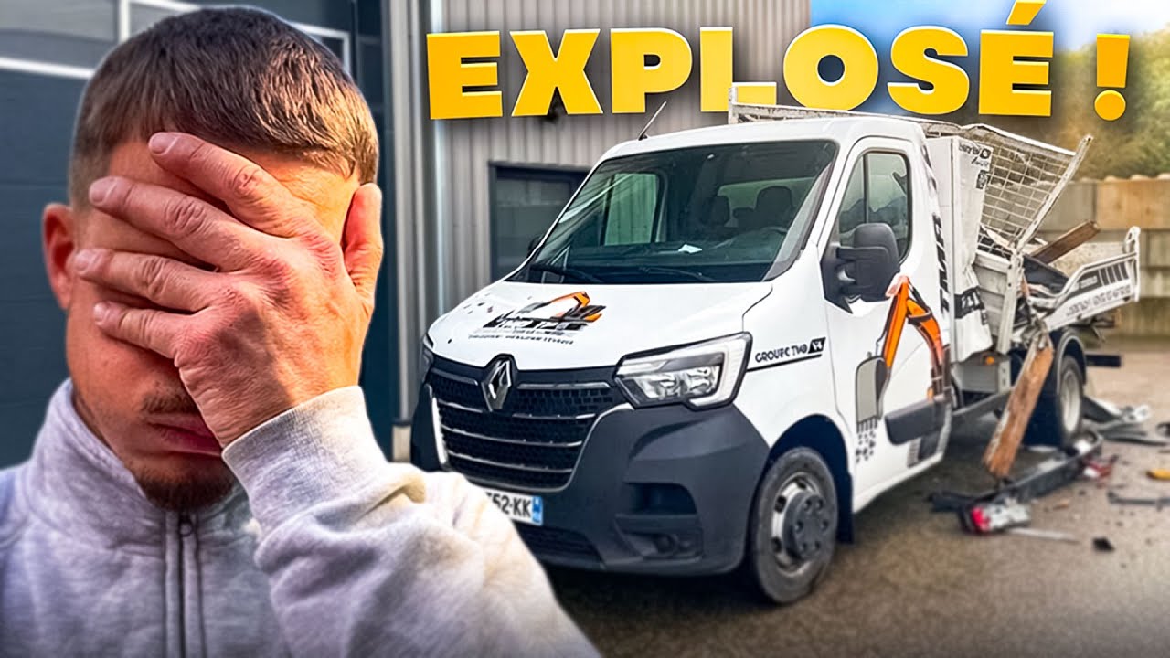 NOUVEAU CHANTIER ! J’EXPLOSE MON CAMION BENNE !!