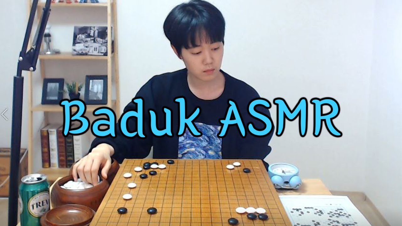 Baduk ASMR with Trevi for 3hours ●○ Studying pro game records