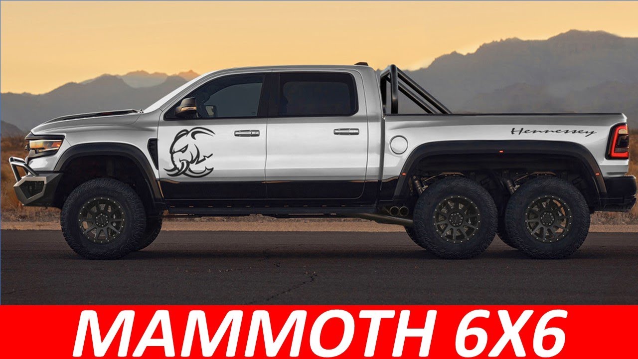 La RAM TRX 6x6 de Hennessey Performance | Que p3d0 con la MAMMOTH 6X6