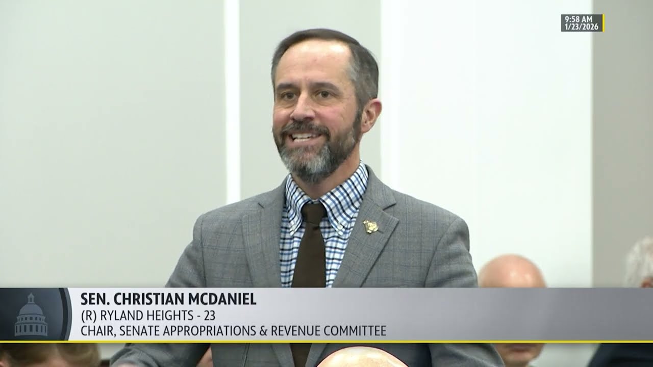 Senate Budget Chair Chris McDaniel Speaks in Favor of Sen. Bledsoe's Senate Bill 76