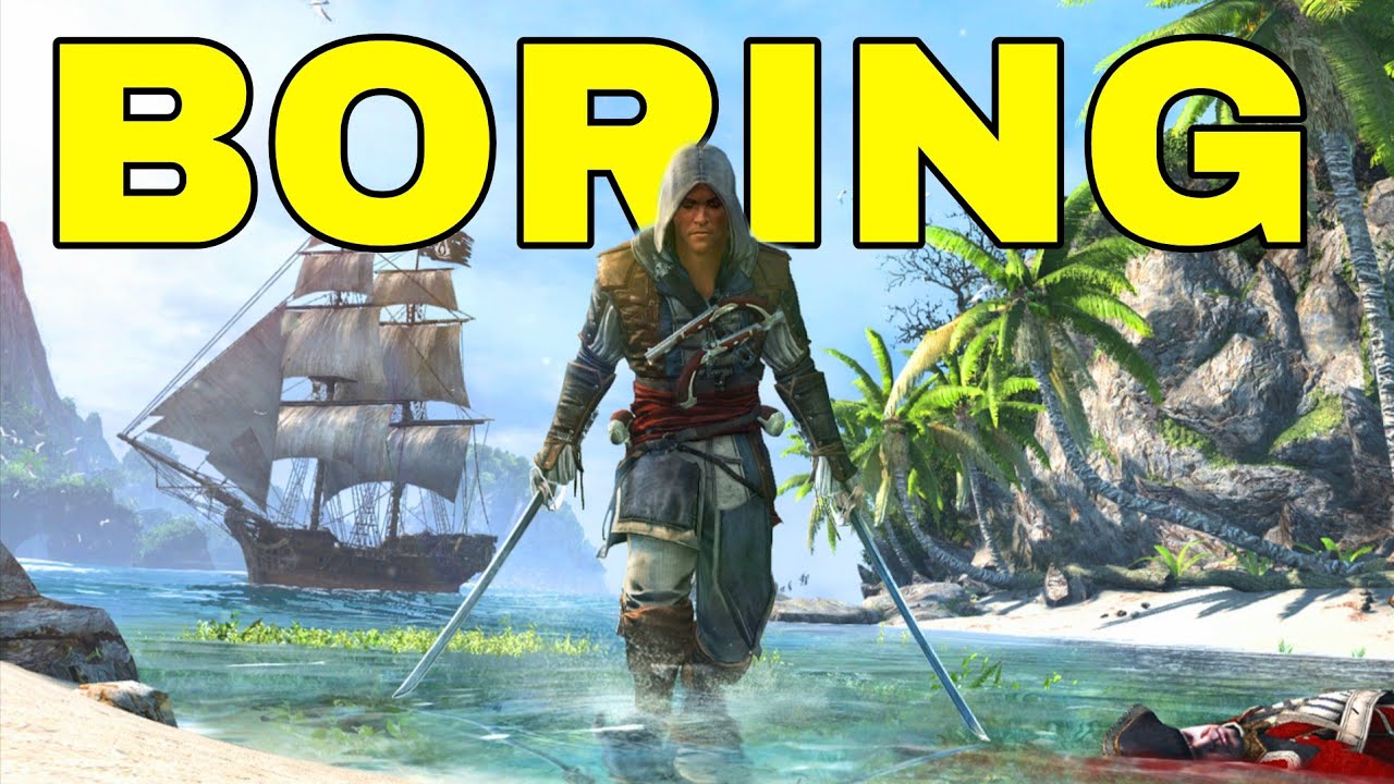 Assassin's Creed IV: Black Flag мучительно находится на среднем уровне сложности.