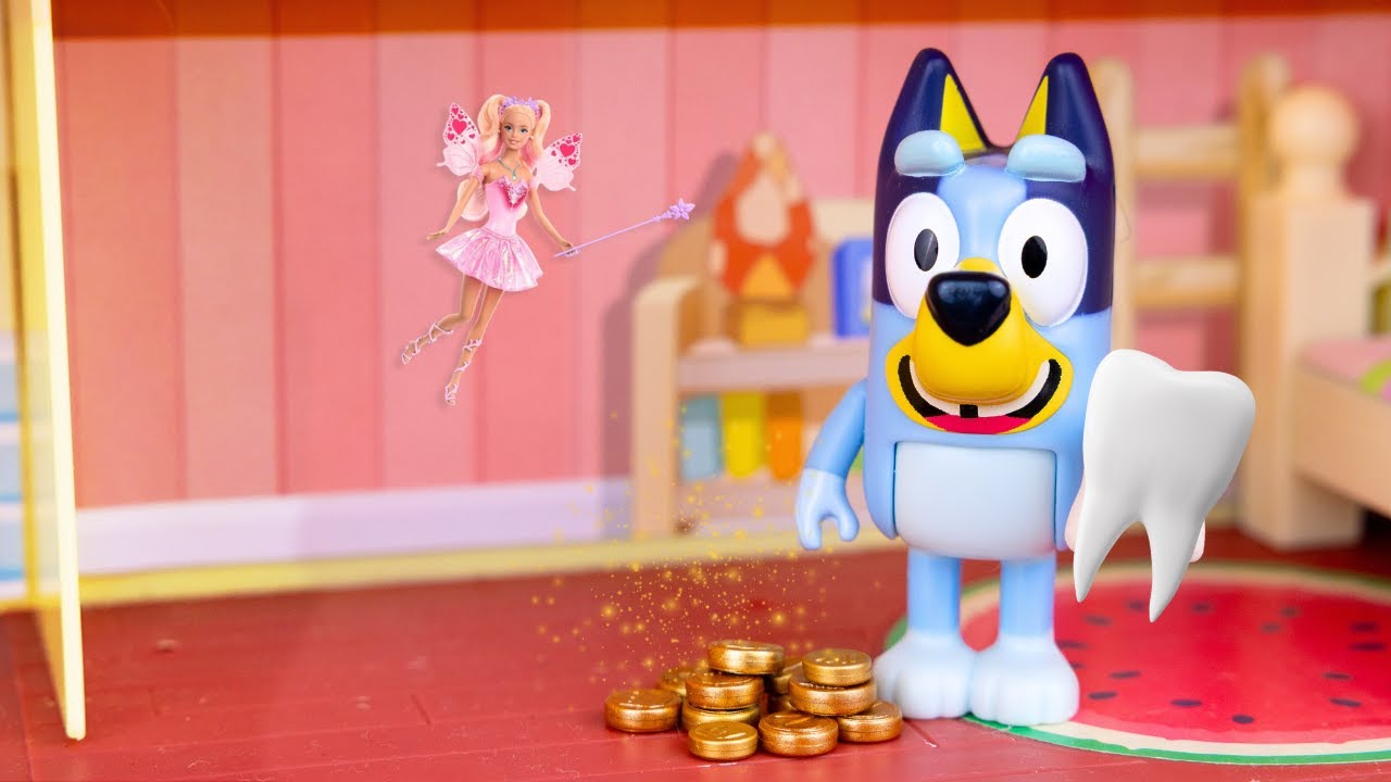 ¡BLUEY Conoce Él Hada de los Dientes! | Historia en Español
