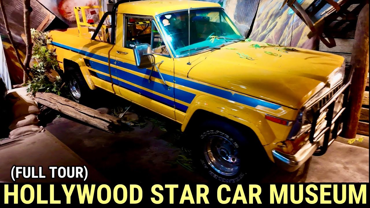 Hollywood Star Cars  Museum FULL TOUR | Gatlinburg, Tennessee | Screen Used Movie Cars
