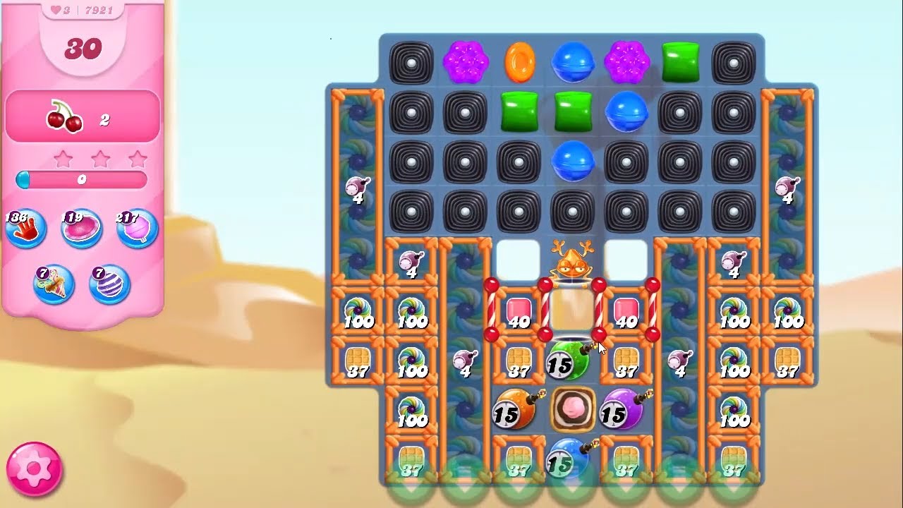 Candy Crush Saga LEVEL 7921 NO BOOSTERS