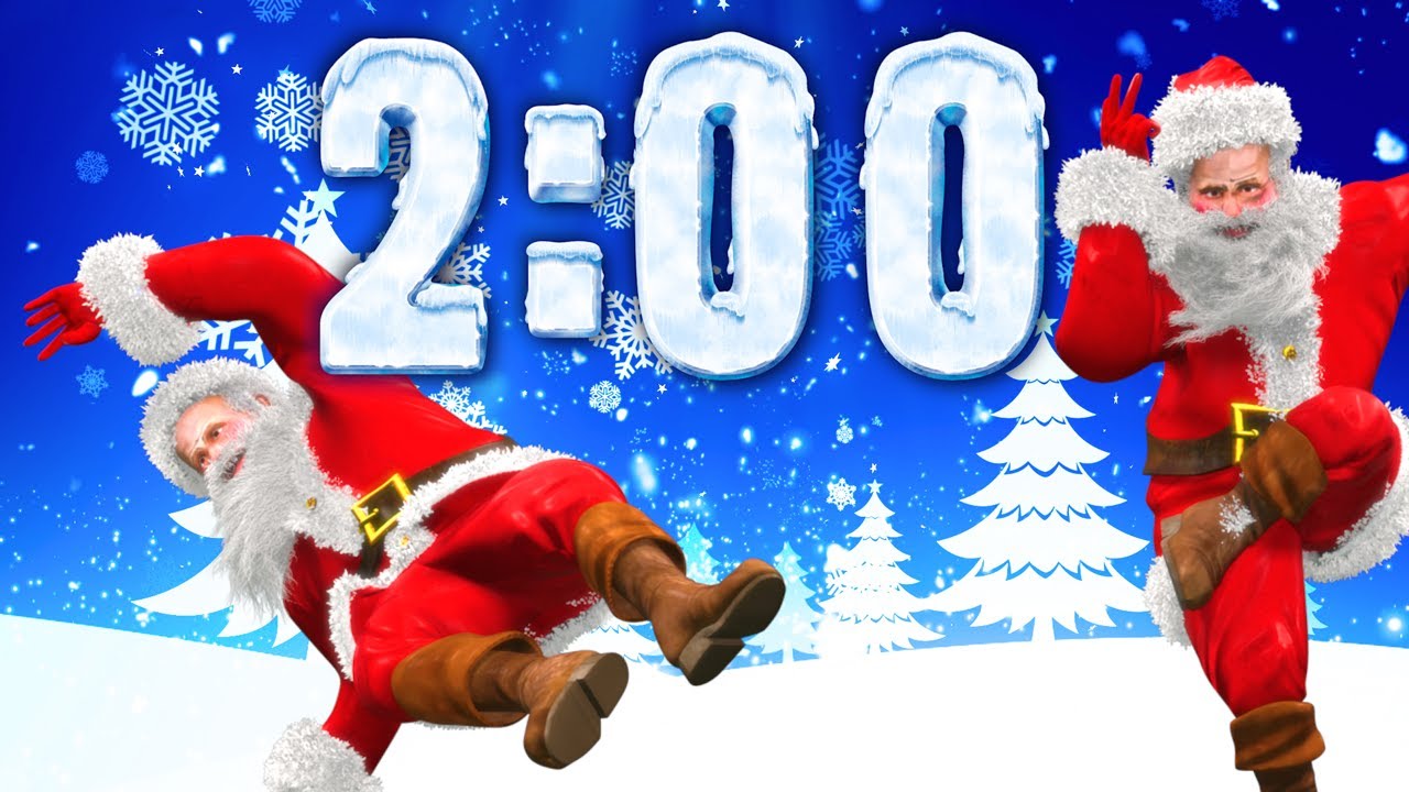 2 Minute Timer [Dancing Santa] 🎅