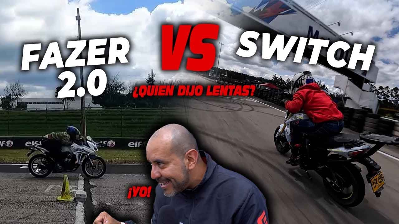 Tiembla FAZER 2.0🆚SWITCH 150🔥Fullgass Drag Race cuarto de milla