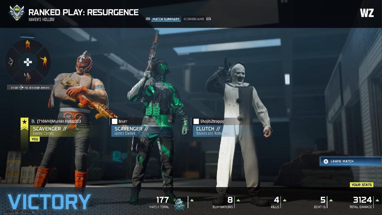 Call of Duty Warzone RANKED Victory 19 kills total playing with randoms