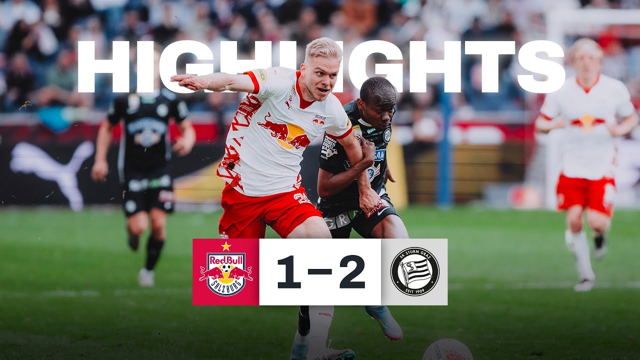 Bitterer Rückschlag: Salzburg – Sturm Graz | Highlights | 25. Spieltag, ADMIRAL Bundesliga