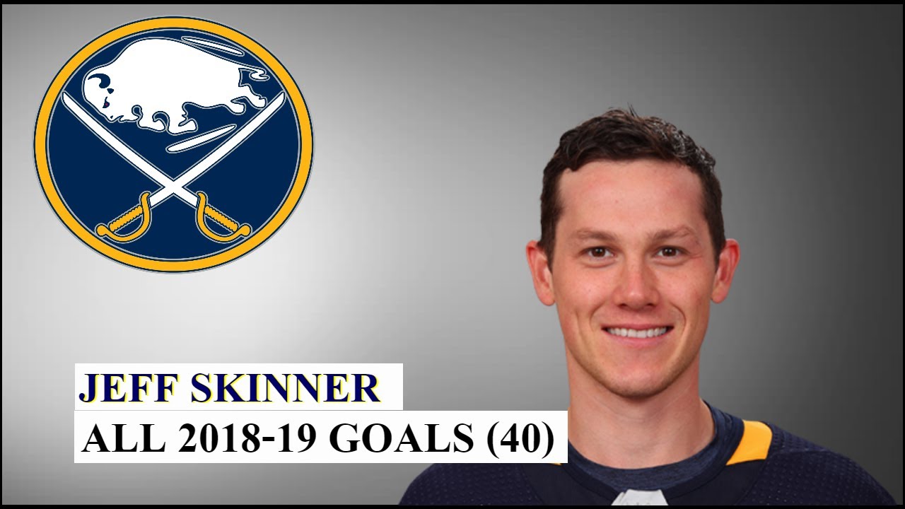 Jeff Skinner (#53) All 40 Goals of the 2018-19 NHL Season