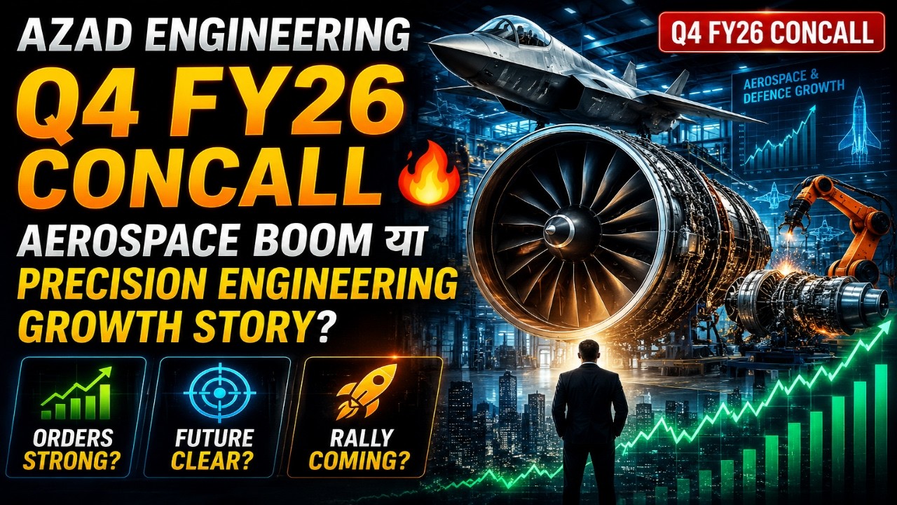Azad Engineering Q4 FY26 Concall 🔥 Aerospace Boom or Precision Engineering Growth Story?