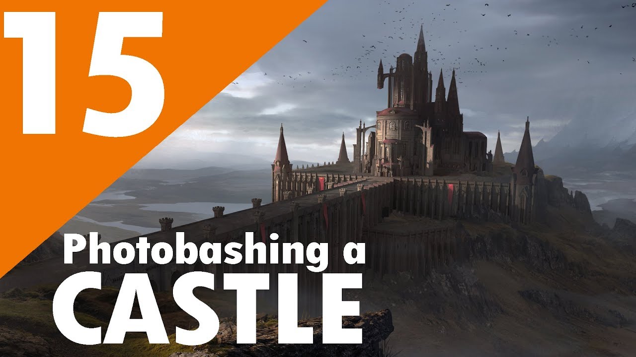 PHOTOBASHING A CASTLE - Episode 15
