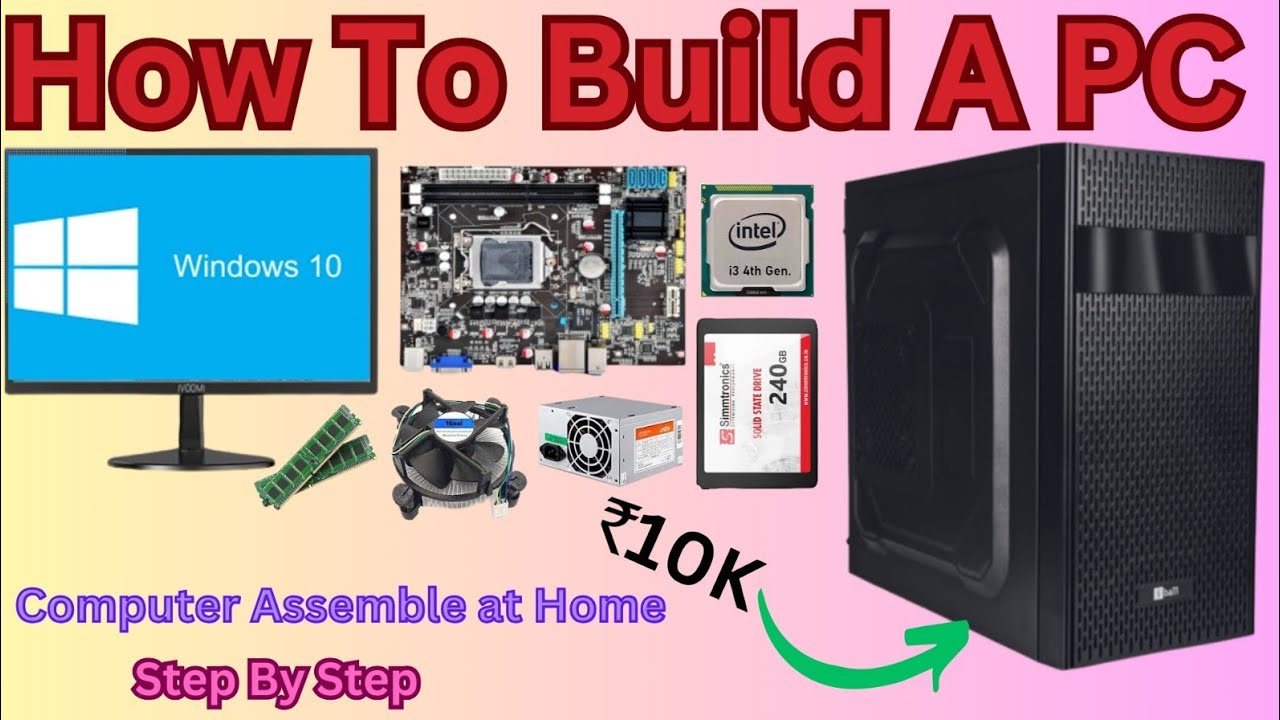 How To Build A Pc In 2024 || Computer Assemble Kaise Kare