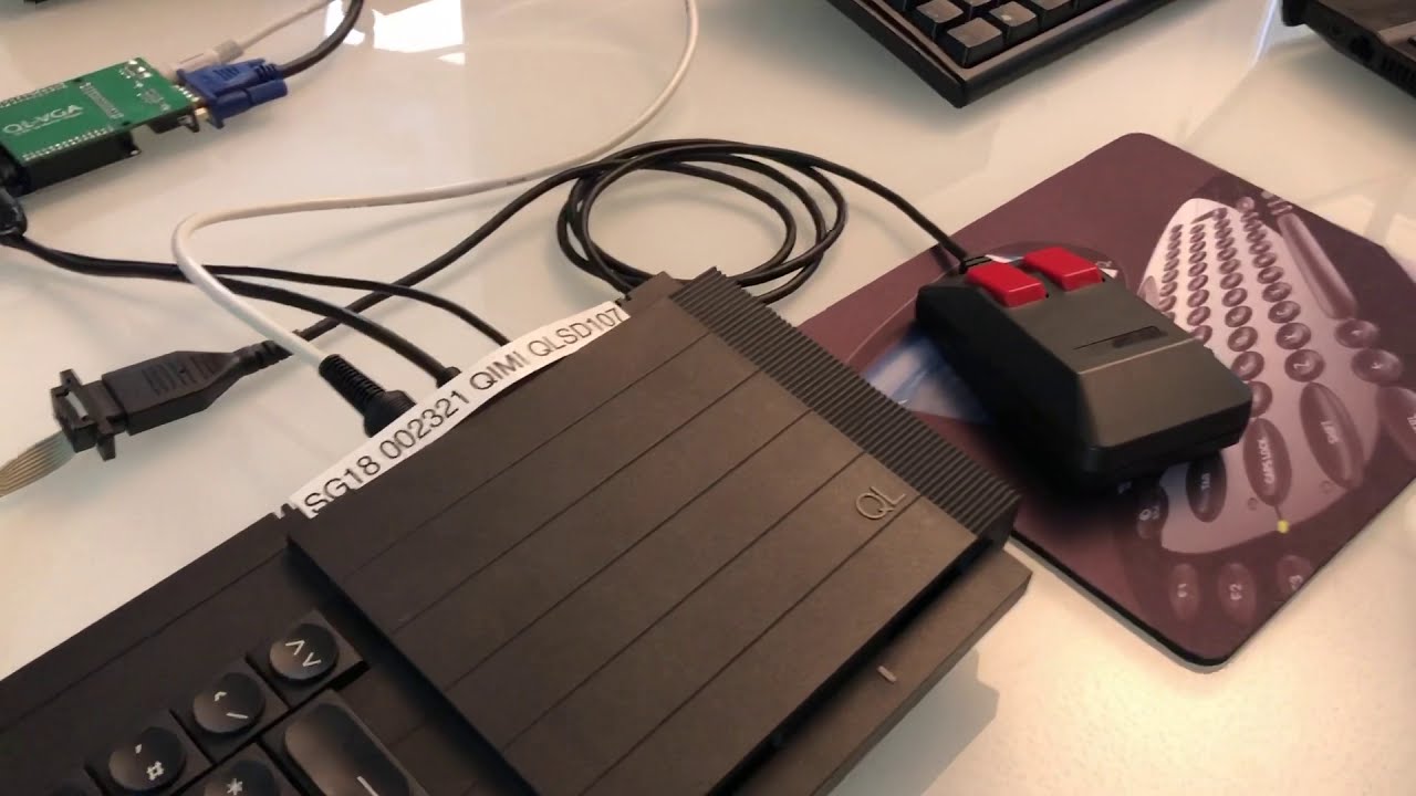 Sinclair QL systems in action, brand-new QL-VGA first usage, updated QL-SD (v1.09) and much more...