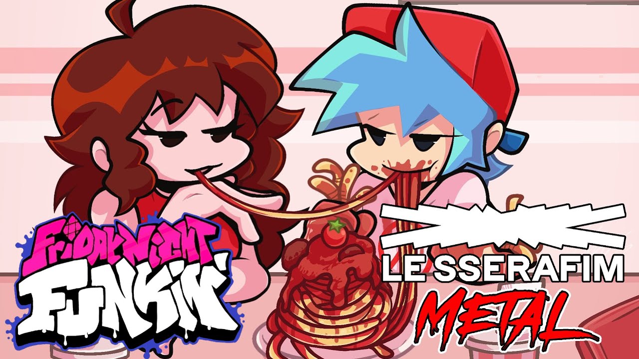 Friday Night Funkin' x LE SSERAFIM - Spaghetti (feat. Rena) (Metal Cover by Anjer)