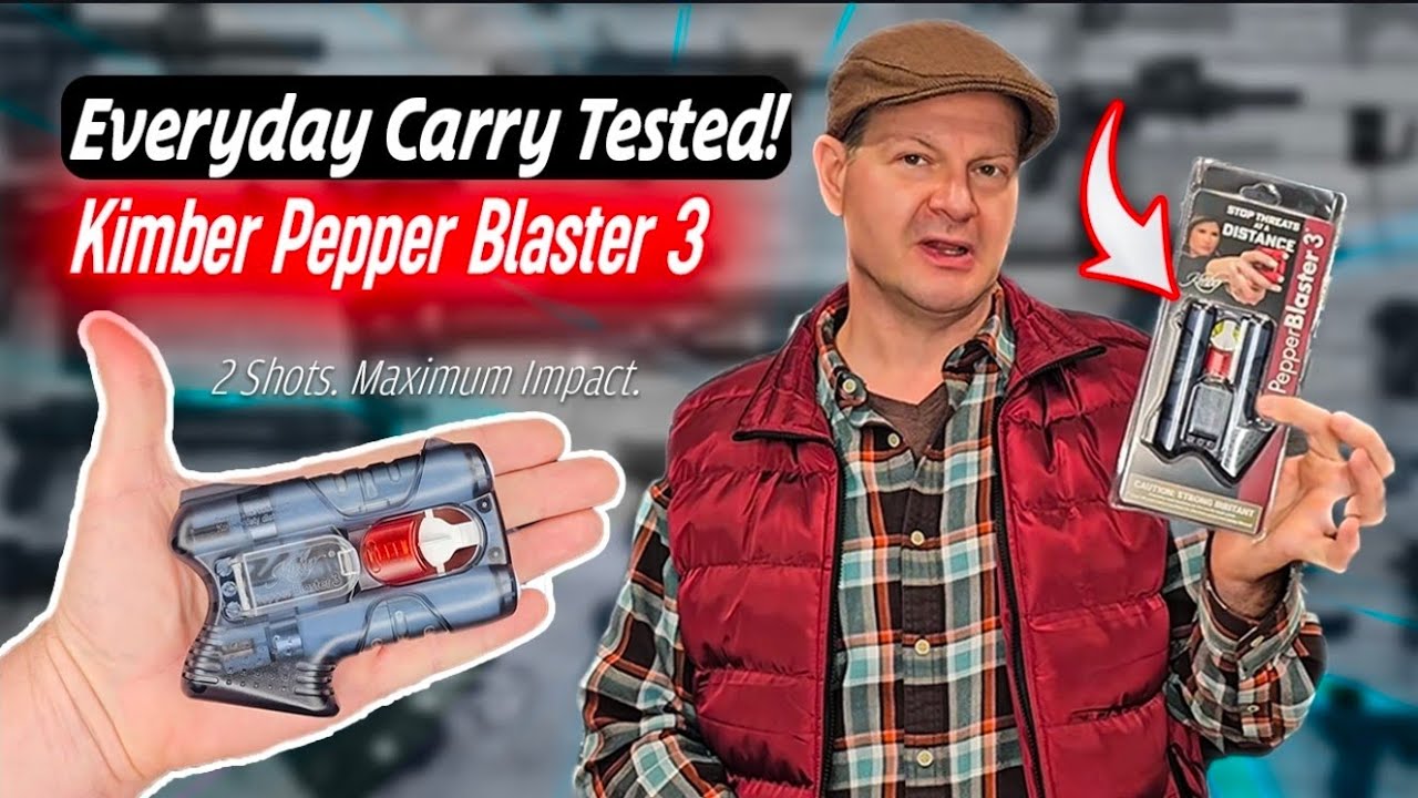 Менее смертельный/не смертельный Kimber PepperBlaster 3: лучше, чем Byrna CL с максимальным OC/CS?
