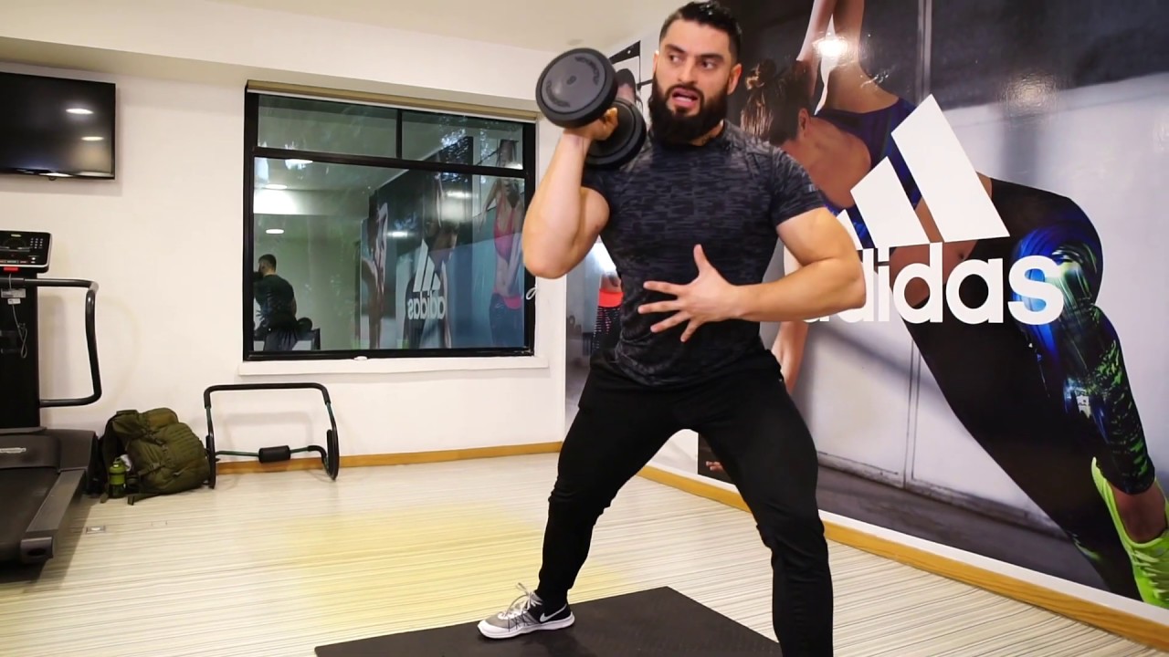 RUTINA DE CROSSFIT CON UNA MANCUERNA