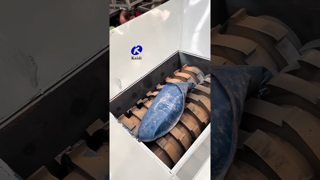 Industrial Metal Shredder Machine | Scrap Barrel Shredding Machine