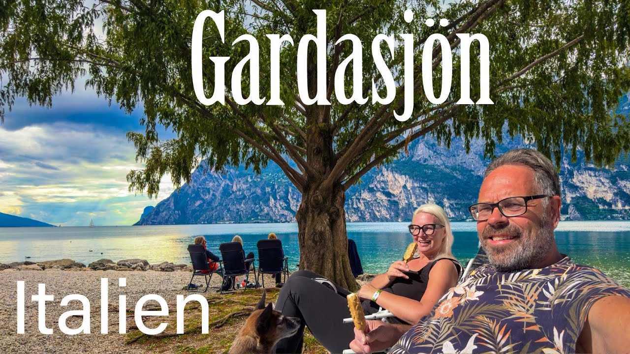 Gardasjön med husbil! Äntligen!