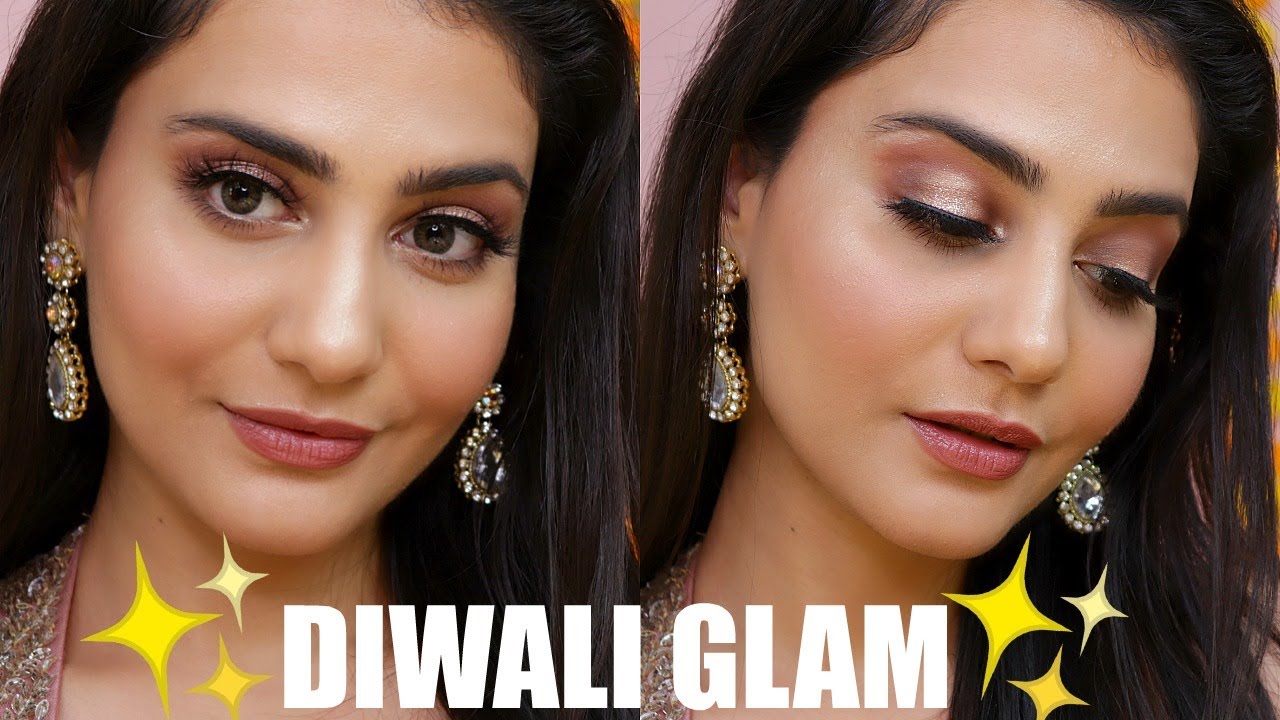 GRWM:GLAMOROUS LAST MINUTE DIWALI LOOK FOR EVERY INDIAN GIRL!  SIMMY GORAYA