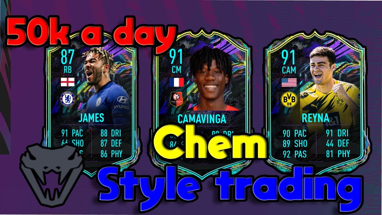 EASIEST WAY TO MAKE 50K EVERY DAY! FIFA 21 CHEMISTRY STYLE TRADING! BEST WAY TO MAKE EASY COINS
