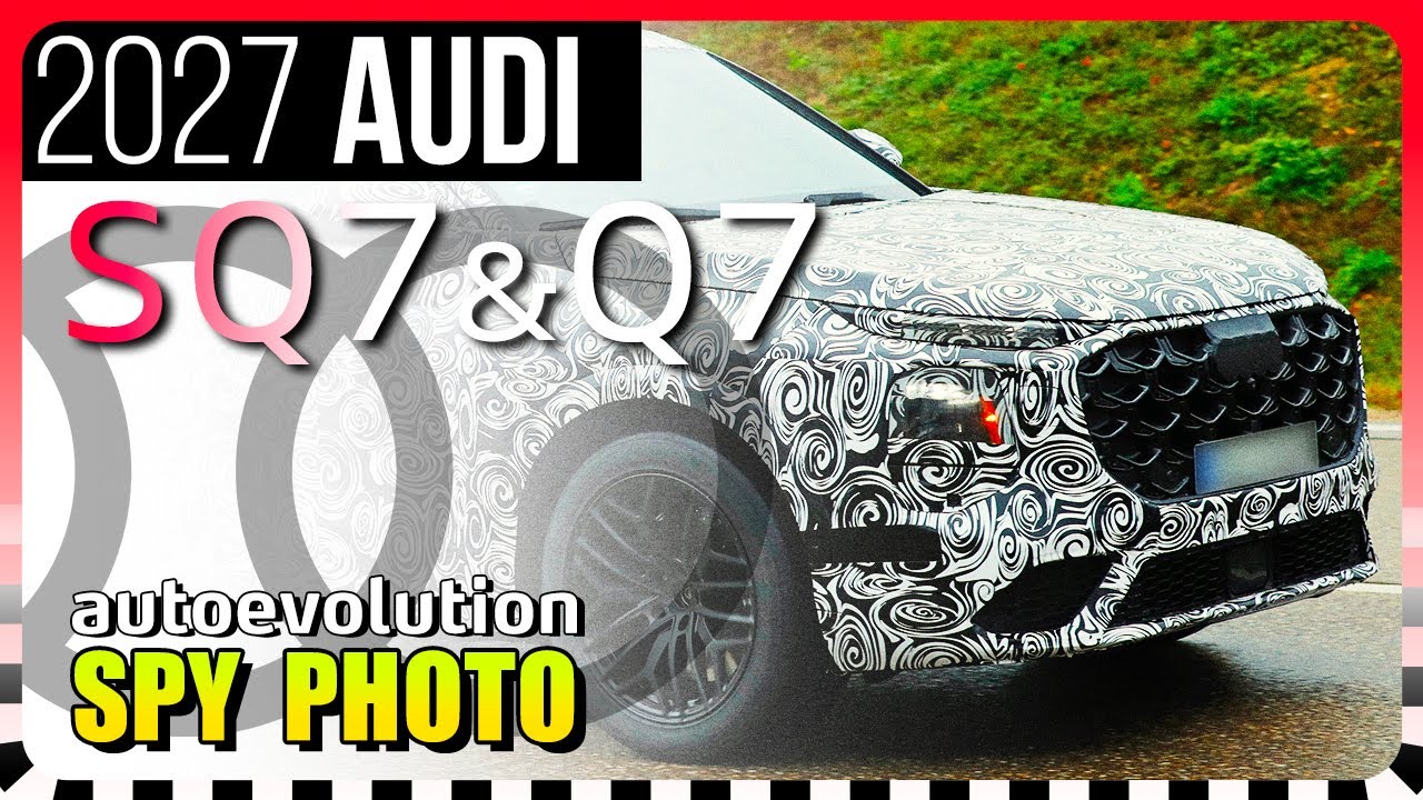 SPY SHOTS: 2026 Audi SQ7 &  Q7