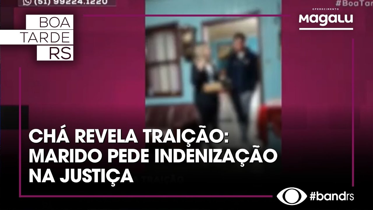 Chá revela traição: Marido pede indenização na justiça