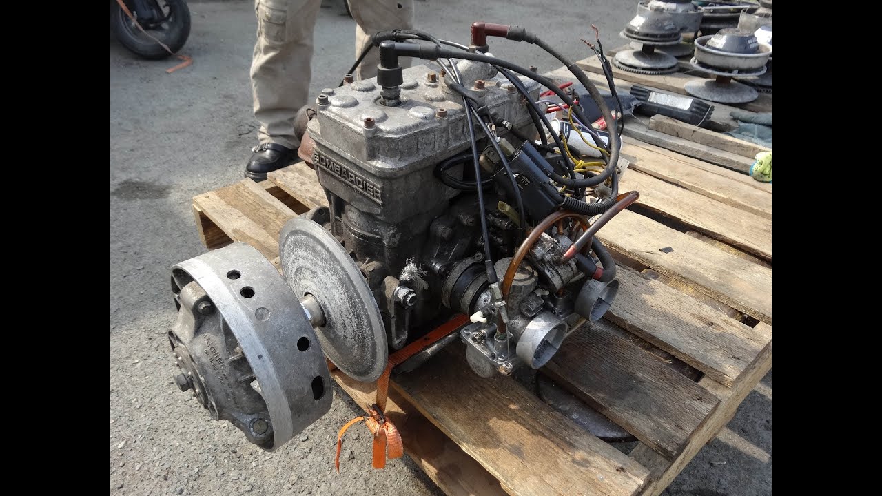 Bombardier Rotax Type 467 engine.