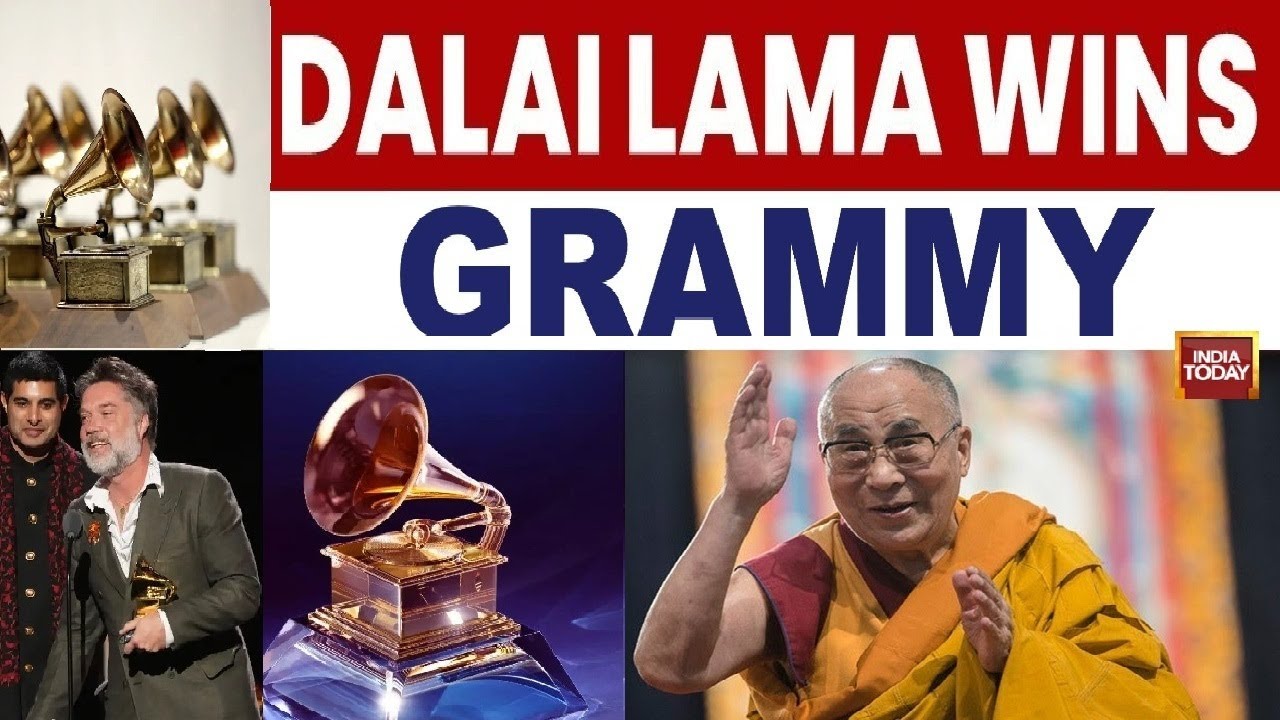 Dalai Lama Honored With First Grammy At 90 | Music | Spiritual Leader | Los Angeles #grammy #tibet