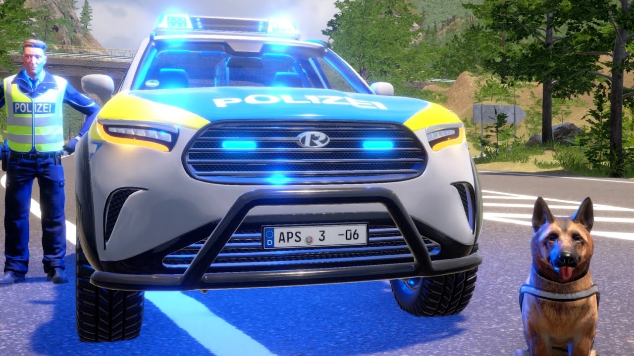 Autobahn Police Simulator 3  - Off Road Police K-9 SUV Responding! 4K