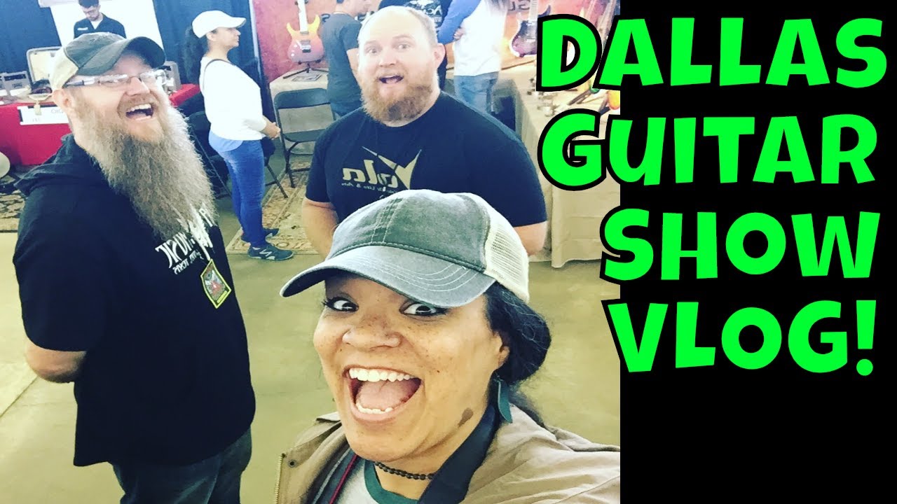 Dallas Guitar Show VLOG with RNA Music!