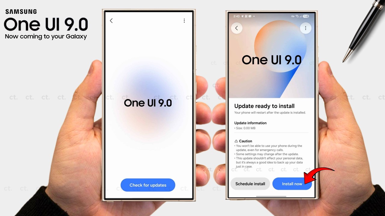 Samsung One UI 9.0 Android 17 &mdash; ОФИЦИАЛЬНОЕ ОБНОВЛЕНИЕ!