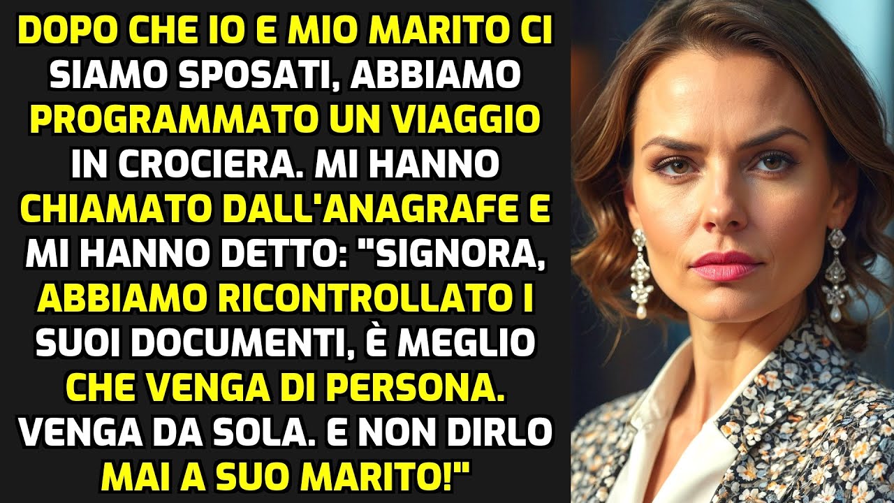 Dopo Che Io E Mio Marito Ci Siamo Sposati, Abbiamo Programmato Un Viaggio In Crociera... STORIE VITA