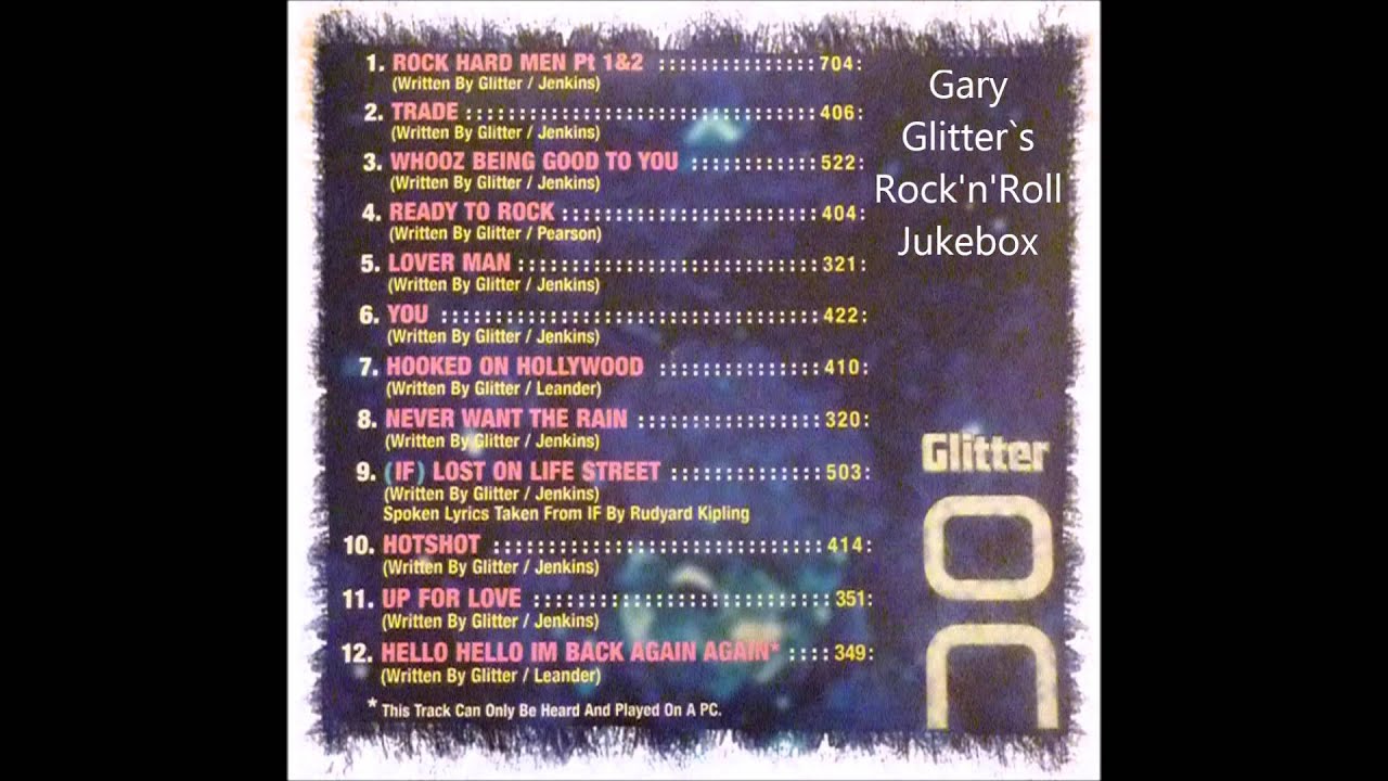 Gary Glitter - On : Entire Album