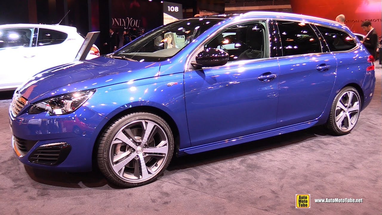 2017 Peugeot 308 SW GT Line 2.0 Diesel - Exterior and Interior Walkaround - 2016 Paris Motor Show