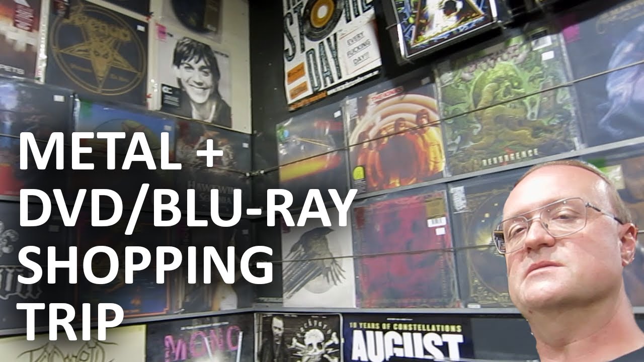 Поход по магазинам фильмов на METAL Vinyl + BLU-RAY!