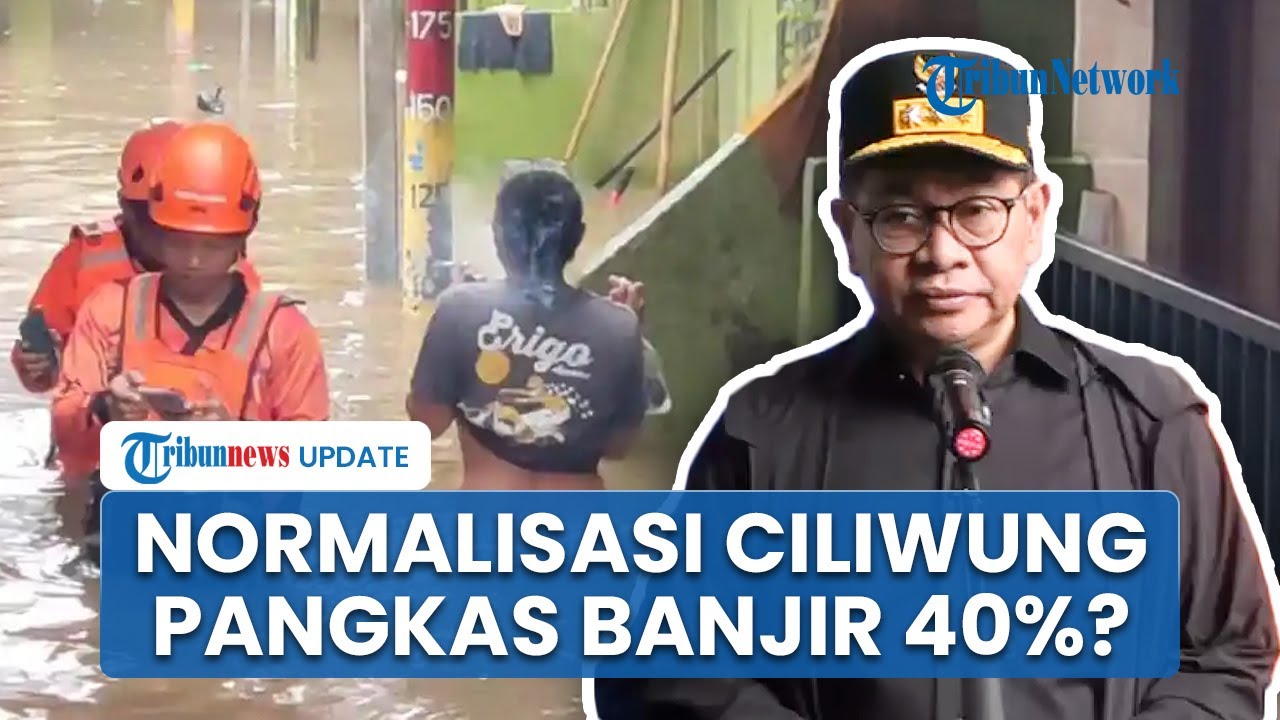 Pramono Anung Tegaskan Normalisasi Sungai Ciliwung Bisa Pangkas Banjir Jakarta hingga 40 Persen