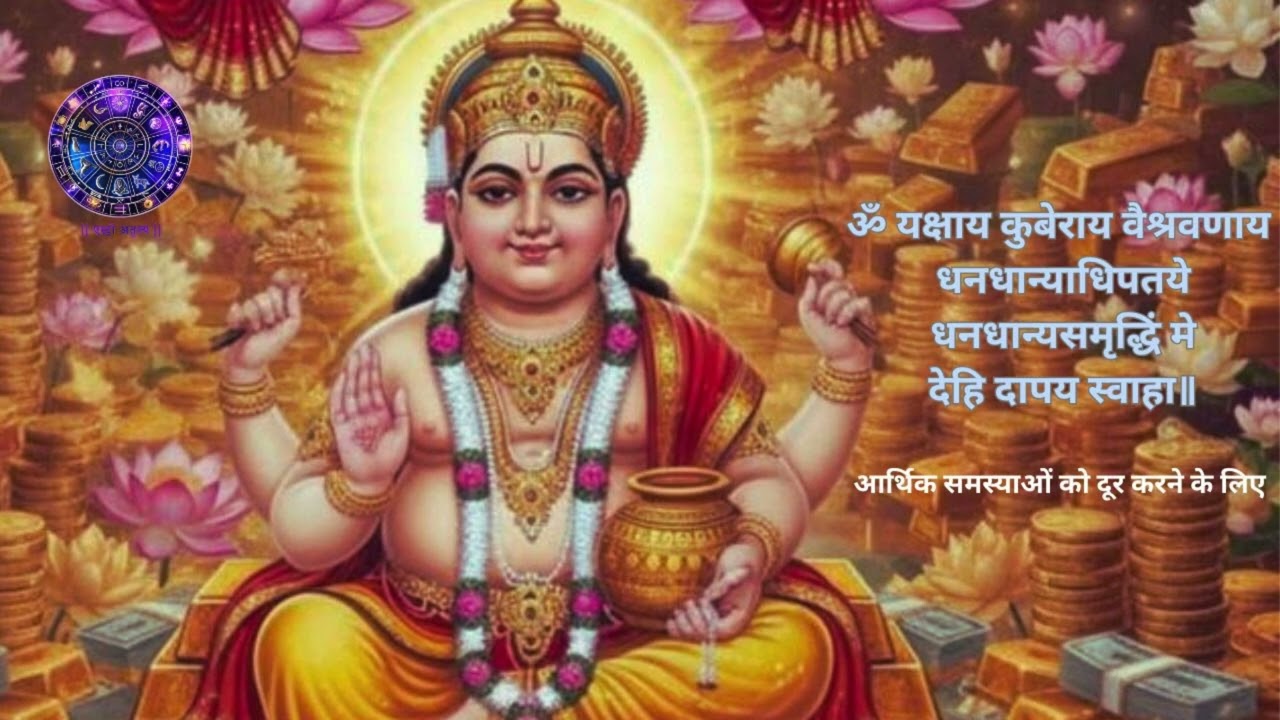 कुबेर मंत्र | Kubera Mantra | Yakshaya Kuberaya Mantra |