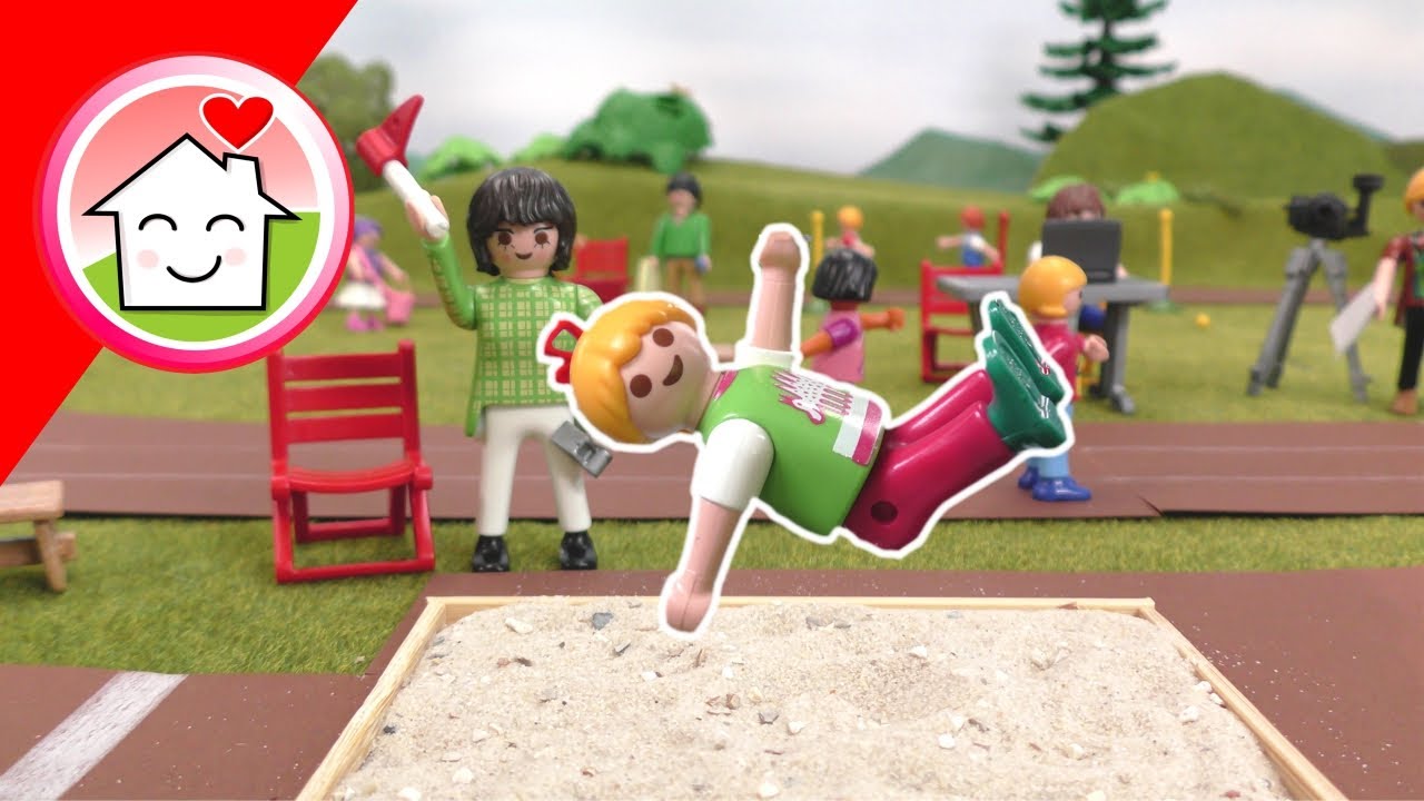 Playmobil Familie Hauser - Das Sportabzeichen - Geschichte mit Lena