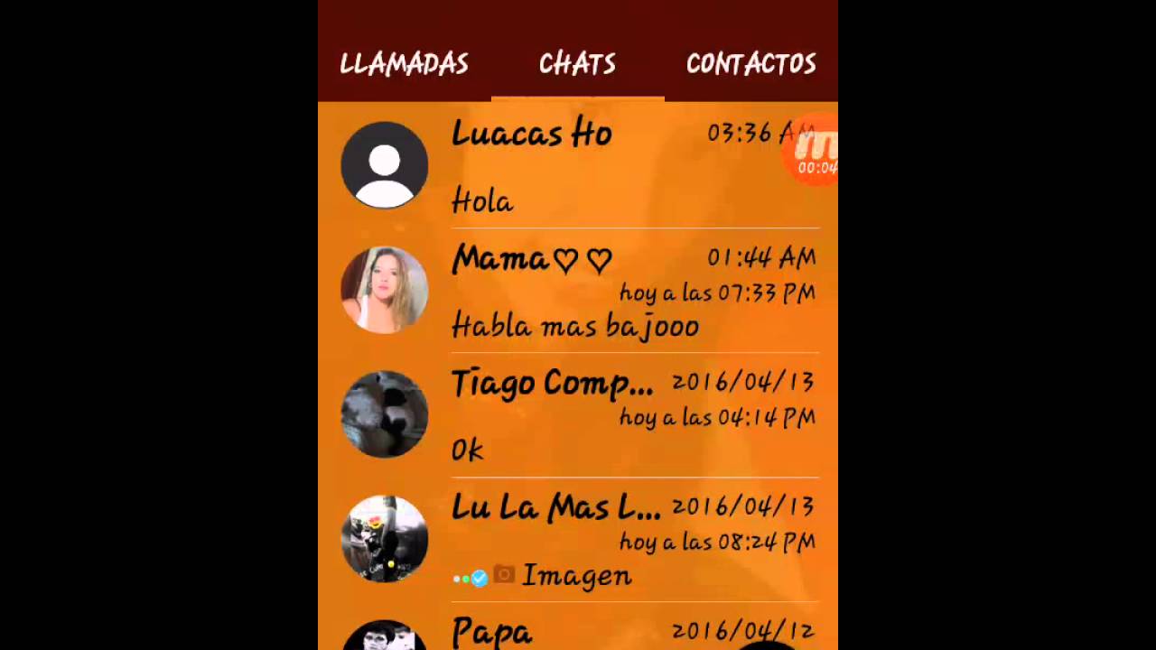Whatsapp trasparente