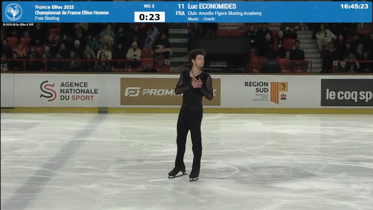 Luc Economides &ndash; 2025/2026 French Figure Skating Championships FS