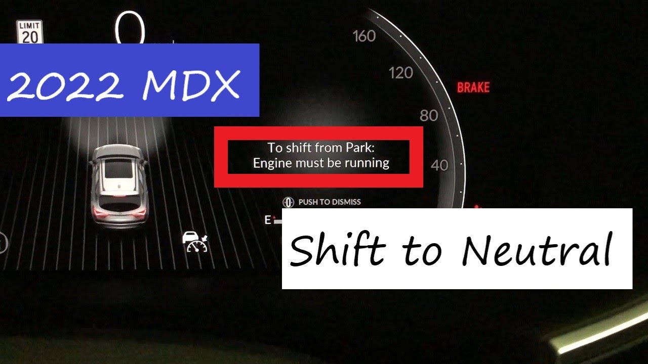 MDX Neutral for Towing