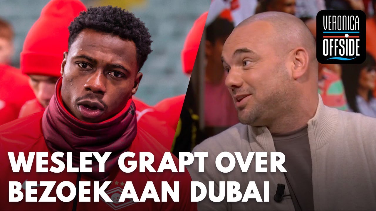 Wesley grapt over reis naar Dubai: 'Er is nog iemand tegen me aangereden, die reed daarna weg!'